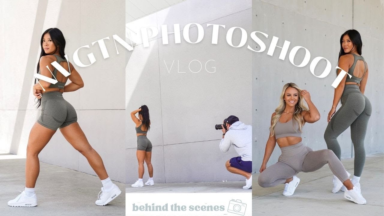 NVGTN PHOTOSHOOT VLOG shooting for my dream brand, florida, BTS