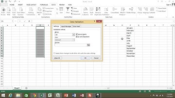 How  to create a drop down list in Excel 2013, Excel 2010, and Excel 2007 - drop down list 2016