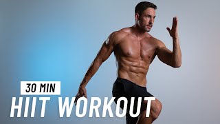 30 Min Fat Burning HIIT Workout  ALL STANDING  No Equipment, No Repeat