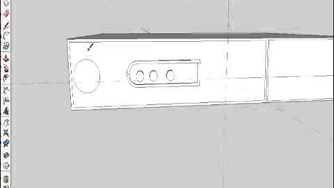 how to create a set-top box in google sketchup