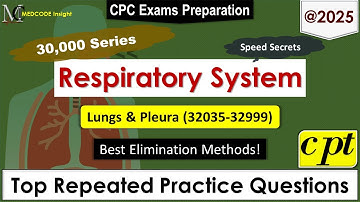 CPT Respiratory System Lungs and Pleura