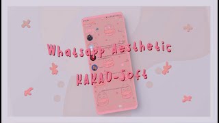 (ᐢ. .ᐢ)∗ ̥ ⁺ Whatsapp Aesthetic estilo Kakao Talk Soft + Temas | *· ̊its Dakkiii -̖́ screenshot 2