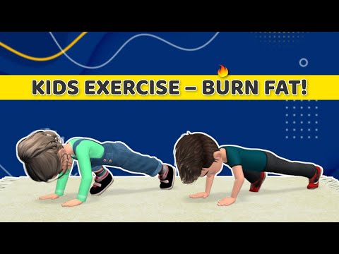 EXERCISE FOR KIDS - BURN FAT IN 10 MINUTES!