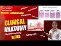 Clinical Anatomy | General Anatomy Chapter | BD Chaurasia | MBBS 1st Year