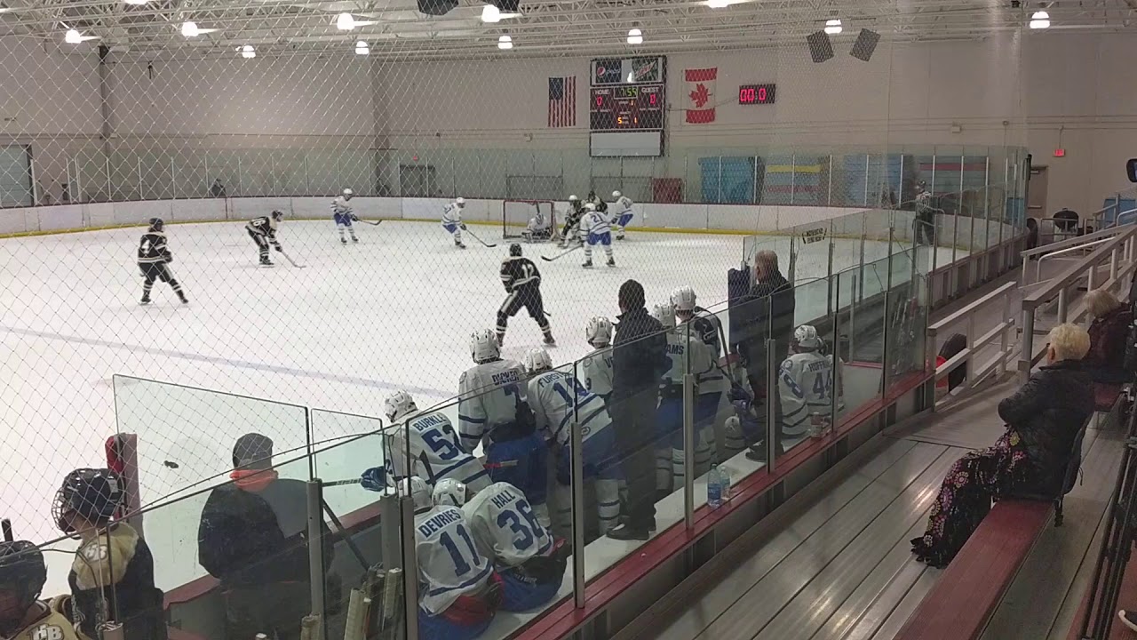 Devin Shepherd Hockey AAA HB 18 u #18 vs Meijers