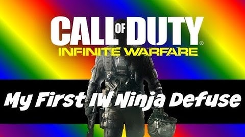 My First IW Ninja Defuse!!!!!