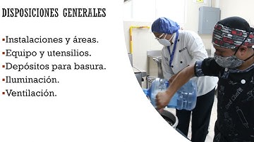 Conceptos generales de la NOM-251-SSA1-2009