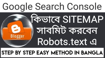 How To Generate Sitemap & Index Google Search Console [BANGLA]
