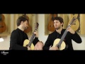 Tomasimusso guitar duo plays elegia from sonatine by a tansman on a he torres and natural lattice