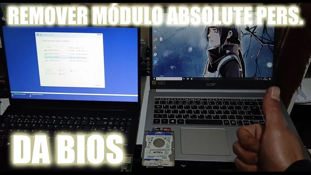 COMO REMOVER O MÓDULO E SENHA DA ABSOLUTE PERSISTENCE DE QUALQUER PC E NOTEBOOK ! (BUG)