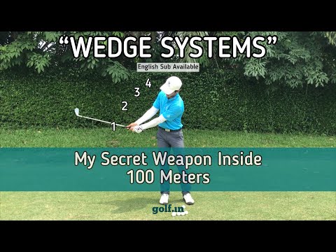 golfı̣n • Quick Tips. “Wedge Systems” My Secret Weapon Inside 100 Meters. (English Sub CC)