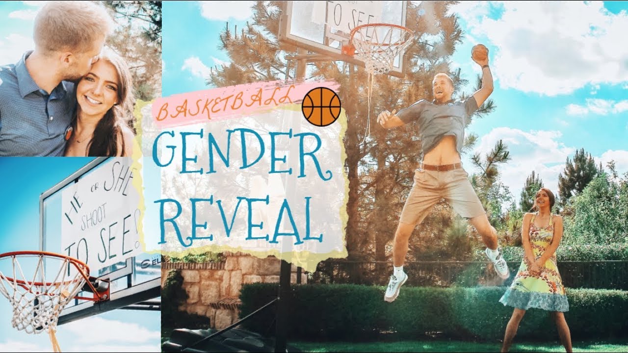 BASKETBALL GENDER REVEAL LIVE GENDER REVEAL Cami Lowery YouTube