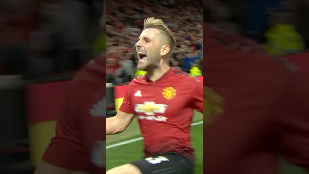 When Shaw Scored His First Professional Goal On The Opening Day 😮‍💨