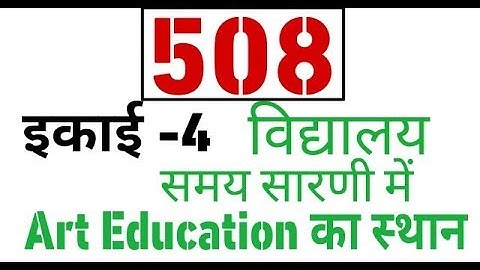 Nios Deled 508 इकाई 4 || महत्वपूर्ण प्रशन || Unit 4 || 508