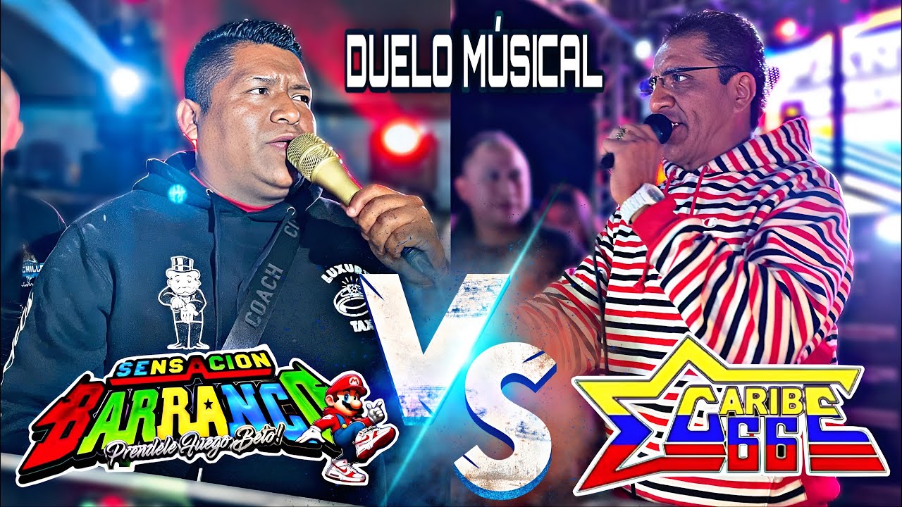 Se dieron con todo ‼️ Duelo musical ‼️ Sensación Barranco vs Caribe 66 ‼️ Org. cuchilla Culhuacan ‼️
