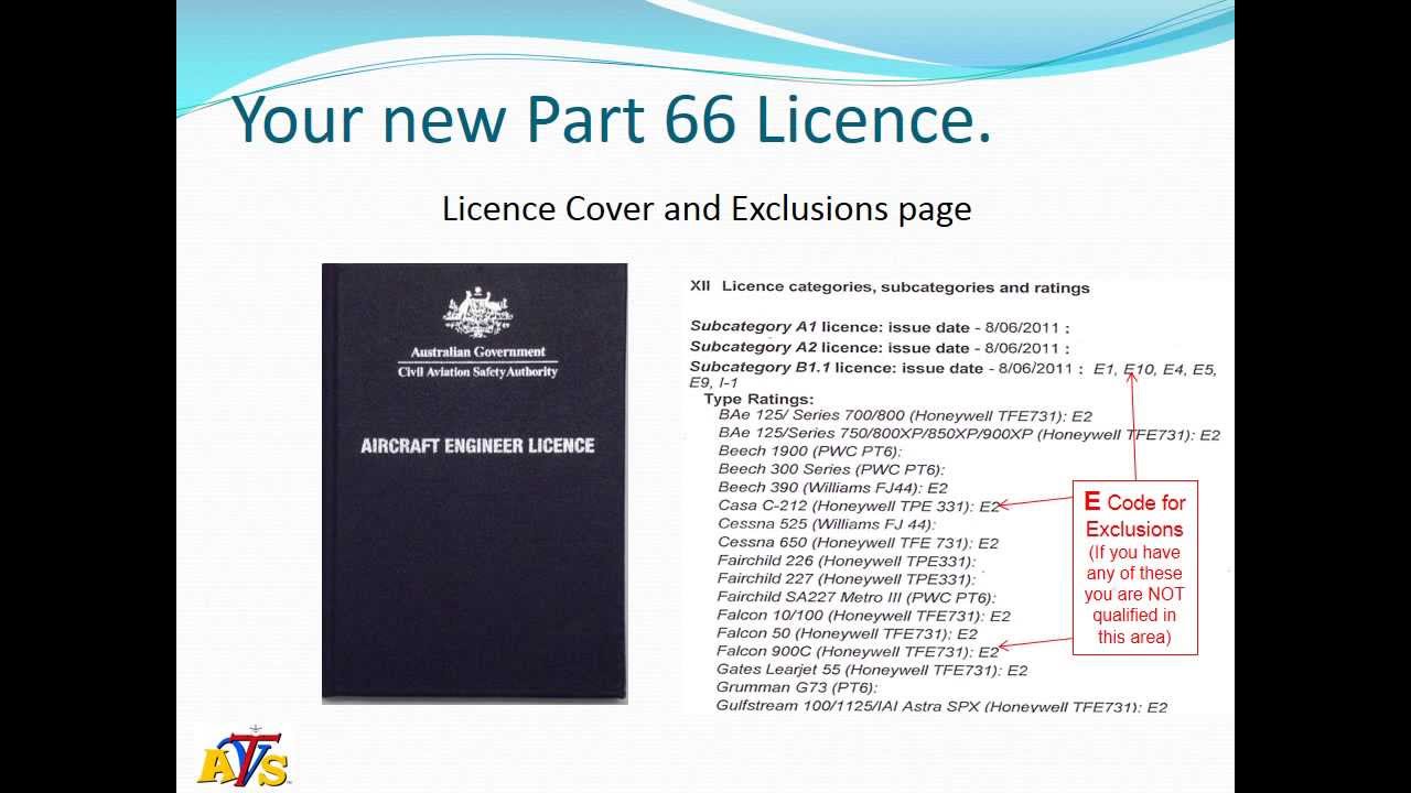 CASA Part 66 Licence Process - YouTube
