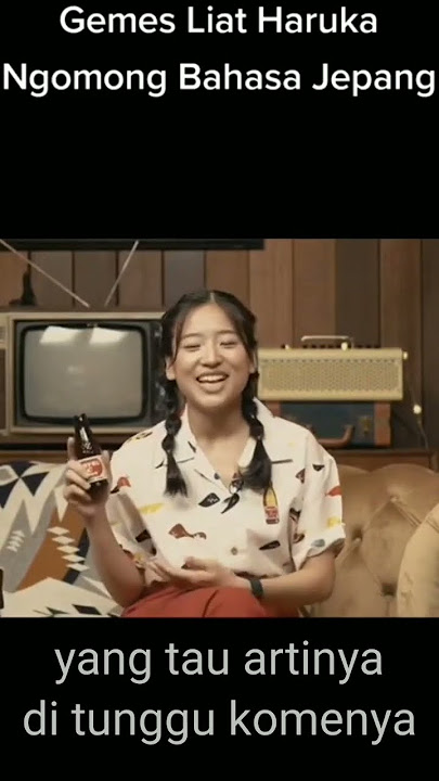 haruka bicara bahasa jepang tonight show #shorts