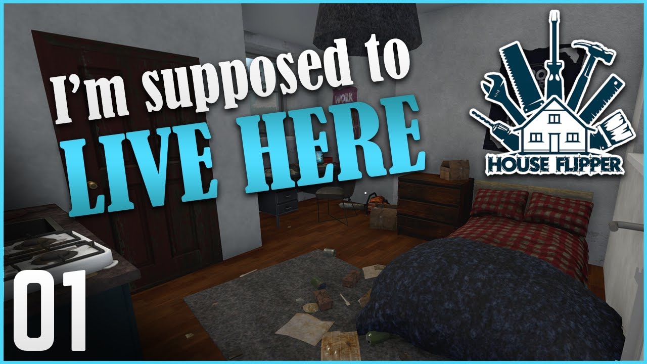 house flipper pc  New 2022  I'm supposed to LIVE HERE?! | Let's Play House Flipper - Ep. 1