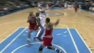 Kenyon Martin Flies Through the Lane and Finishes With Authority