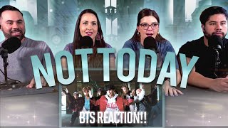 BTS 'Not Today' Reaction  Woh this was intense! And we Loved it  | Couples React