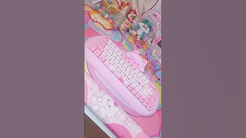 Yunzii keyboard keycap change #yunzii #keyboard #desksetup #pcsetup #kawaiiaesthetic