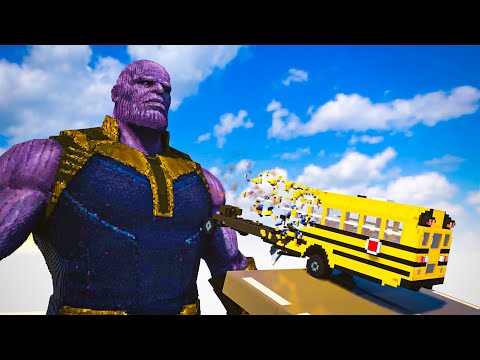 Cars vs Thanos | Teardown