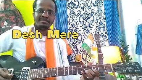 DESH MERE | Bhuj:The Pride of India| Arijit Singh| Guitar | @pradeeprout8264