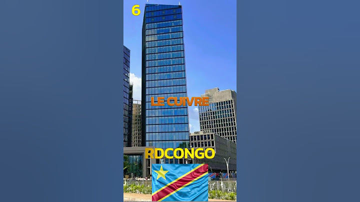 10 Premiers Pays Producteurs d'Afrique en fonction de la ressource naturelle.