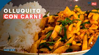 Receta: Olluquito de carne l Cocina en un toque