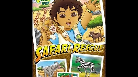 Previews From Go Diego Go! - Safari Rescue (2007 DVD) (8K Subs Video)