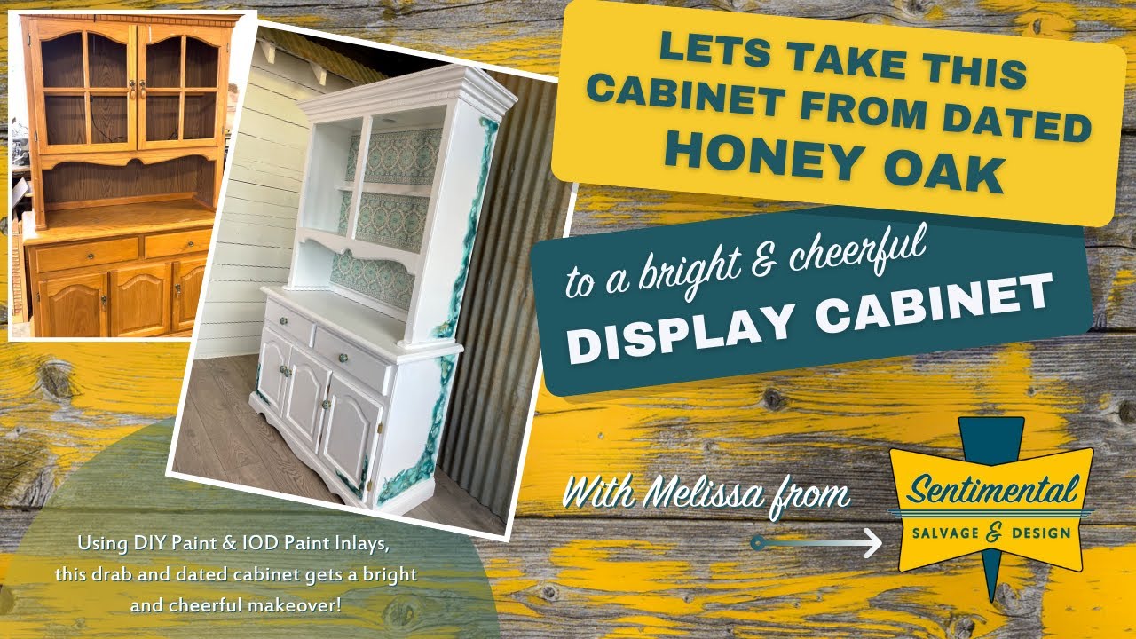 How to turn dated honey oak into something bright and cheerful! YouTube
