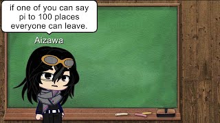 MHA - Denki is smart - one hundred digits of pi π