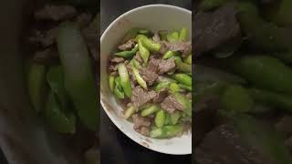 stir fry beef asparagus?