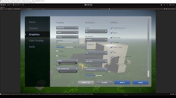 Unity Asset Store Pack - Settings & Game Options - Unified Menu