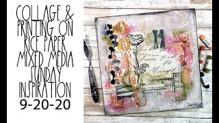 gesso and modeling paste for texture Sunday inspiration 9-9-18 - Shawn  Petite