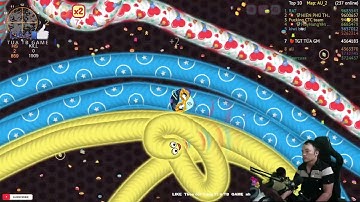 WORMATE,IO  TRỰC TIẾP BẮT CON RẮN  KHỦNG LỒ p5