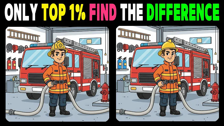 Spot the Difference: Only Top 1% Can Find 3 Differences! 🧠【Find the Difference】