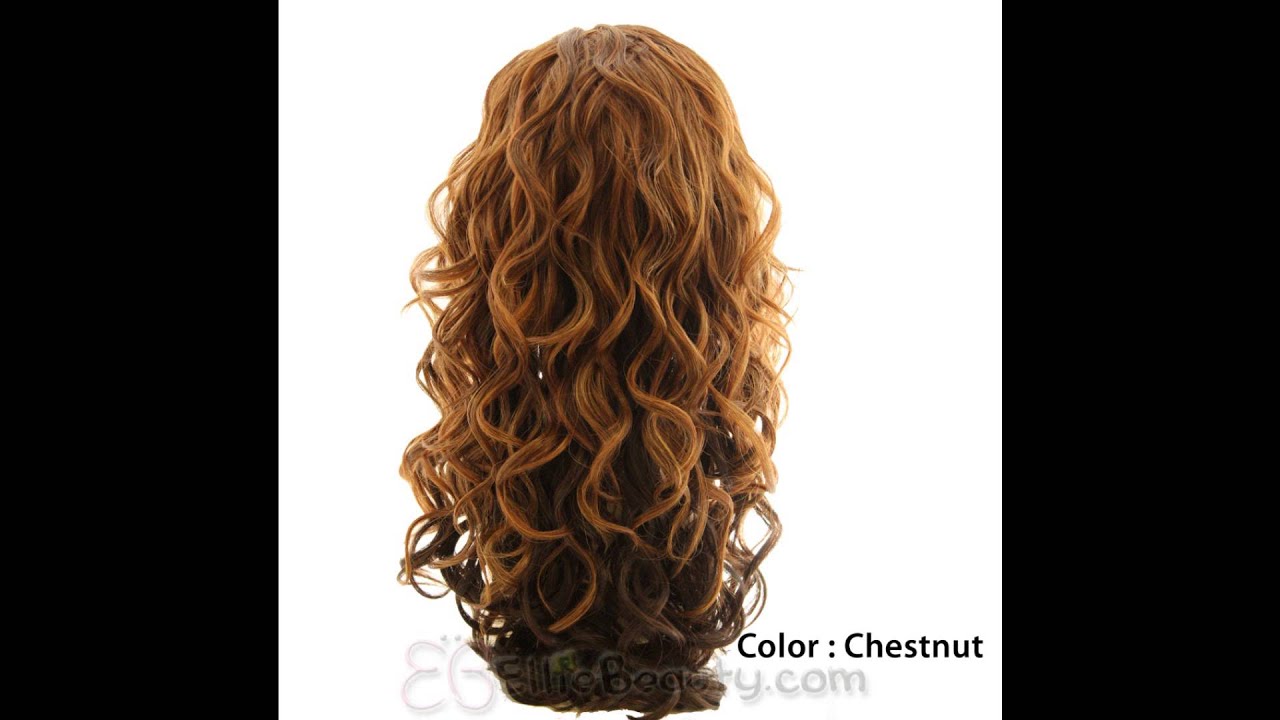 Vanessa Fifth Avenue Collection Half Wig Las Milana Chestnut - YouTube