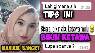 Cara Mudah Bikin Perempuan Senyum dan Ketawa di Chatan WA Baper lucu