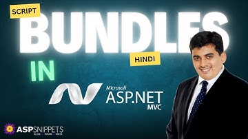 Hindi | Using Bundles (ScriptBundle) in ASP.Net MVC Razor