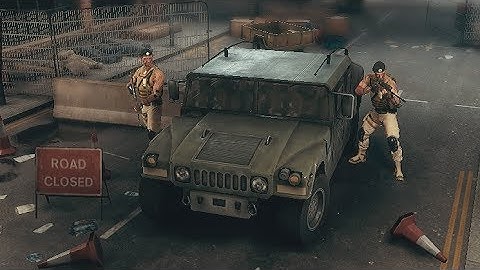 ZOMBIE RAID - Mission walkthrough (Multiplayer Top-Down Shooter)