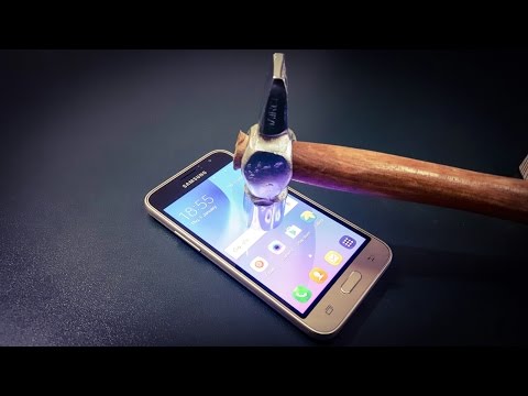 Samsung J1 4G Hammer Test | Screen Scratch Test | What Happens