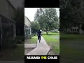 Dramatic Arrest Attempt: Suspect Knocks Officer Down, Flees on Foot | BlueLine Cam Action