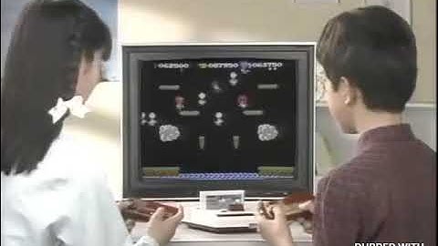 Balloon Fight and Ice Climbers Commercial [1985, Famicom] (Last English AI Dubbed with Elevenlabs)