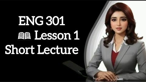 📚 ENG301 Lecture 1 | Business Communication | Virtual University