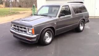 1987 S10 Blazer, V8, Auto, Clean and Rust Free, FOR SALE March, 2017