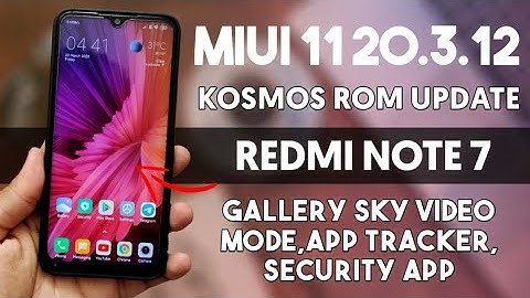 NEW MIUI 11 ANDROID 10 Secret Features on Kosmos 20.3.12 Update | Miui 11 20.3.12 Kosmos Features