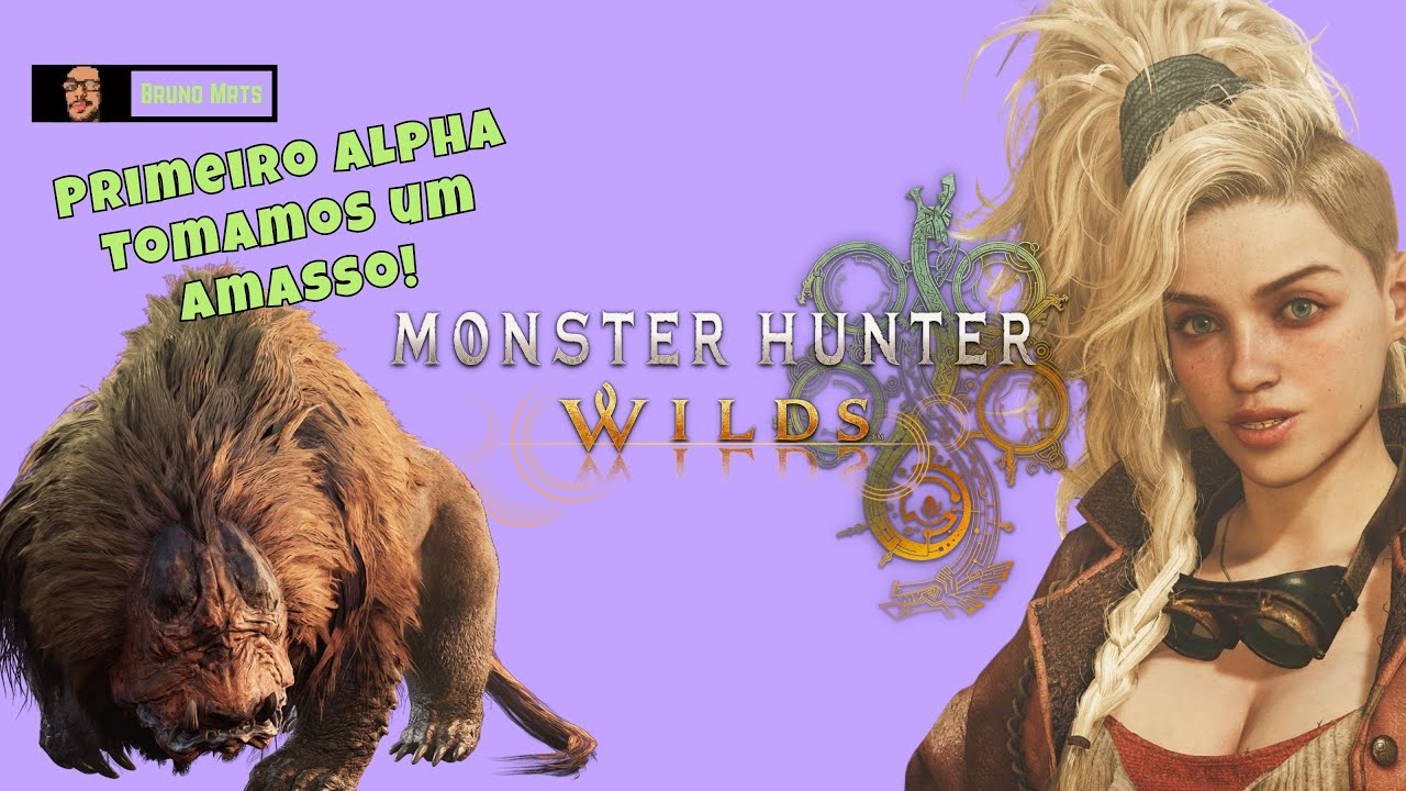 Doshaguma Alpha na Tempestade de Areia - Monster Hunter Wilds  EP 04