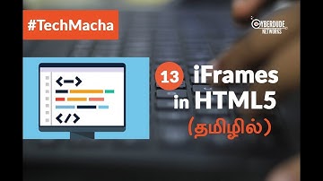 (HTML5 Course) - 13  iFrames in HTML5 - (Tamil)(Tutorial)