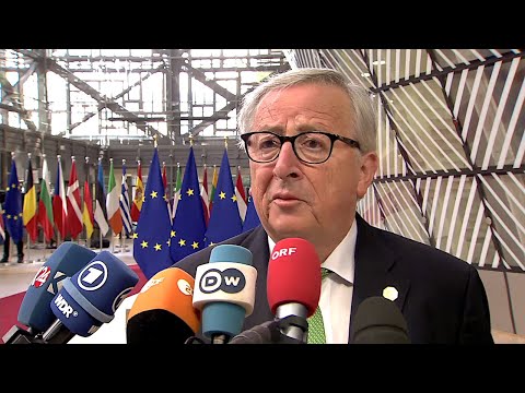 28.05.2019 - Statement Jean-Claude Juncker (dt./engl.) - Informeller EU-Rat / Neue EU-Komm. / Brexit